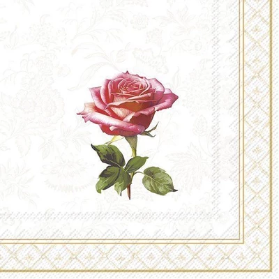 IHR-L1071409 Szalvéta 33*33cm QUEEN OF ELEGANCE gold