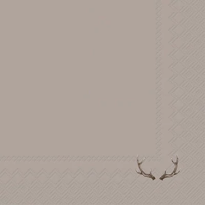 IHR-L1110831 Szalvéta 33*33cm TINY ANTLER taupe