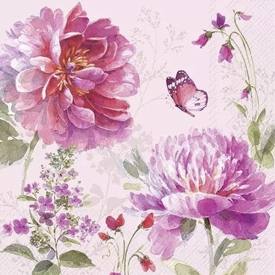 IHR-PT1091450 Zsebkendő JARDIN ROSE rose