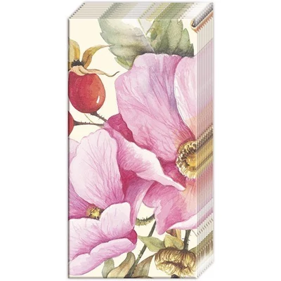 IHR-PT702400 Zsebkendő WILD ROSE