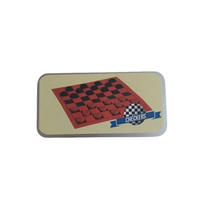 KO-905953 Dáma - Utazós játék fém dobozban