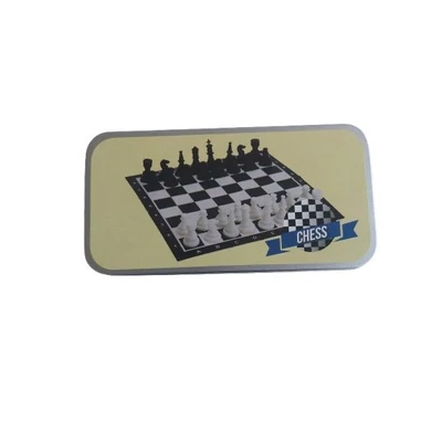 KO-955637 Sakk - Utazós játék fém dobozban