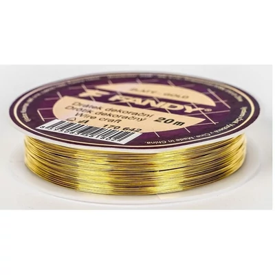 KX170642 Dekor drót Arany 20m