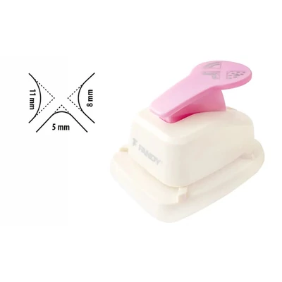 KX195303 Saroklyukasztó 3in1 Kerekítés