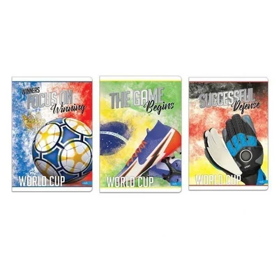 LA-0548 Füzet A/4 52lap FOOTBALL kockás