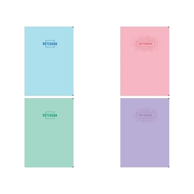 LA-9552 Füzet kemény fedeles A/5 96lap HARD PASTEL kockás