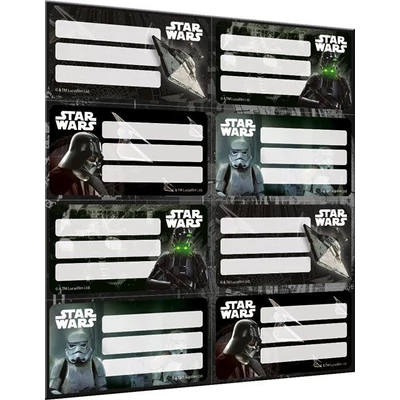LC-17498811 Füzetcímke 8db/ív Star Wars Rogue One, mix