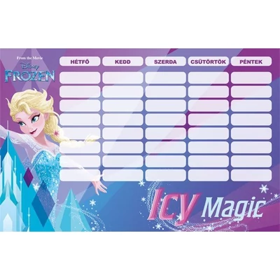 LC-18352522 Órarend kicsi Frozen, Icy