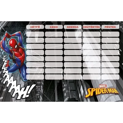 LC-18460704 Órarend kicsi Spider-Man Yeah