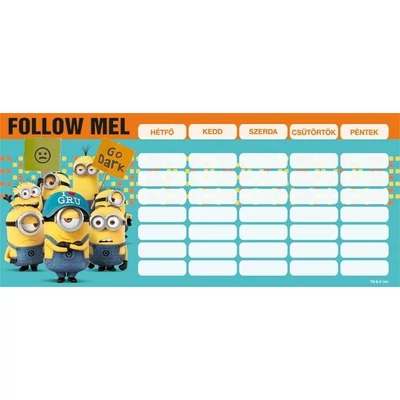 LC-18571937 Órarend mini Minions, Mel