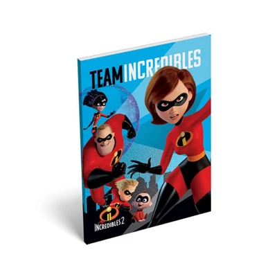 LC-18576802 Papírfedeles notesz A/7 The Incredibles 2, Team
