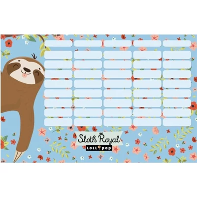 LC-19686838 Órarend nagy Lollipop, Sloth Royal