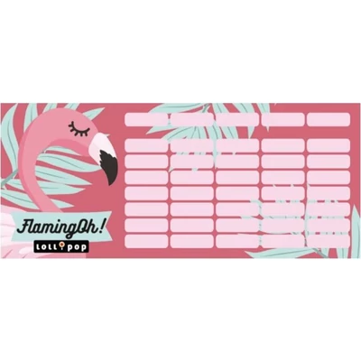 LC-19688439 Órarend mini Lollipop, FlamingOh