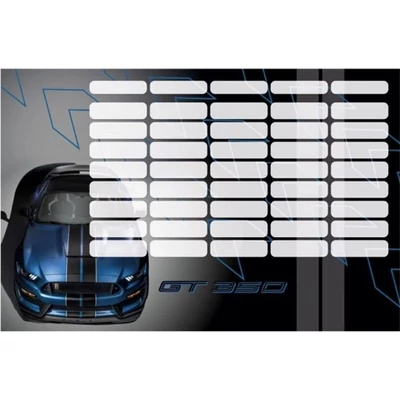 LC-20780103 Órarend nagy Ford, Mustang Blue
