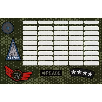 LC-20780805 Órarend nagy #Peace, Pixel