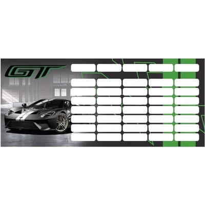 LC-20781402 Órarend mini Ford, GT Green