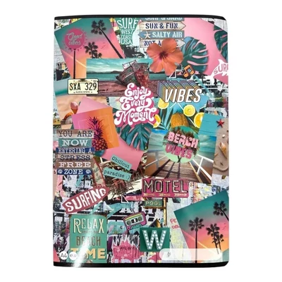 LC-21860711 Füzet tűzött A4 sima Good Vibes, Beach