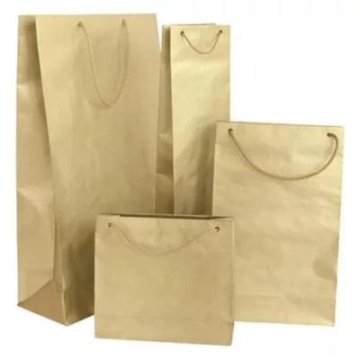 LC-2205589 Dísztasak M nátron Arany 22*10*25cm zsinórfüles