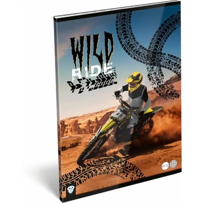 LC-22978250 Füzet tűzött A4 sima Kis bagoly, Wild ride