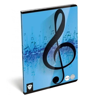 LC-22980854 Füzet tűzött A5 hangjegy Kis Bagoly, Beats