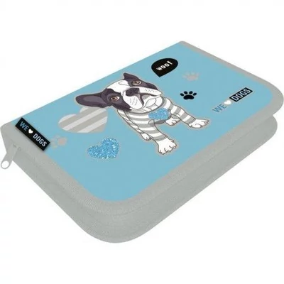 LC-23043604 Tolltartó varrott, We love dogs, Woof