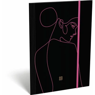 LC-23055272 Gumis mappa A/4 Cornell Pink Line