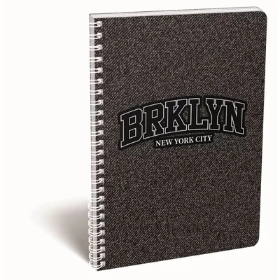 LC-24141101 Füzet spirál A4 vonalas NYC, Brklyn