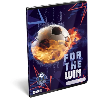 LC-24141202 Füzet tűzött A4 kockás Top League, Win