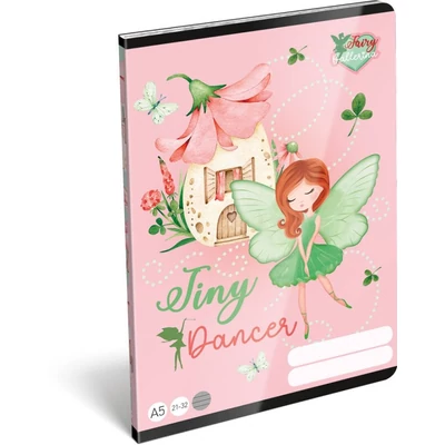 LC-24145114 Füzet tűzött A5 vonalas Fairy Ballerina, Dance