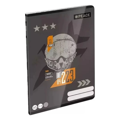 LC-24145610 Füzet tűzött A5 vonalas #peace, Air