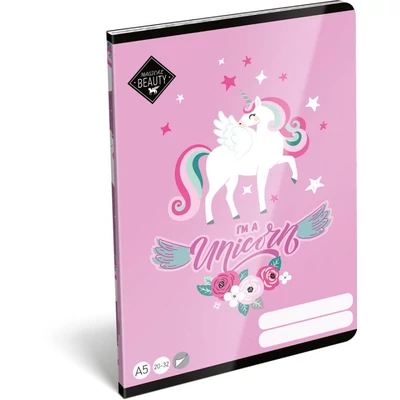 LC-24147401 Füzet tűzött A5 sima Magical Beauty, Magic