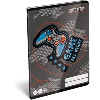 LC-24148002 Füzet tűzött A5 sima Bossteam, Gamer Xcore