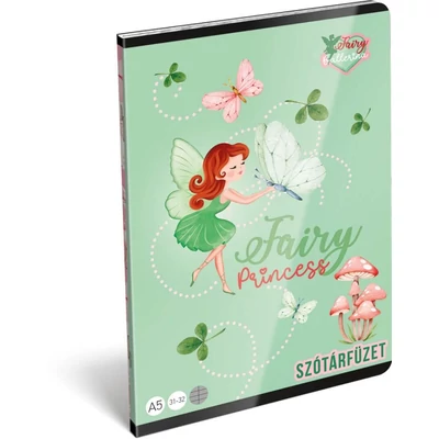 LC-24148314 Füzet tűzött A5 szótár Fairy Ballerina, Dance