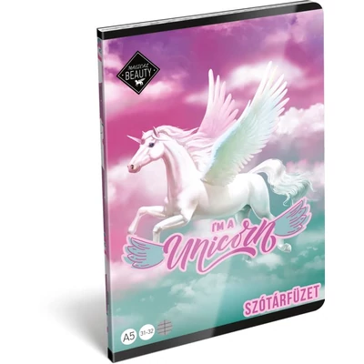 LC-24148401 Füzet tűzött A5 szótár Magical Beauty, Magic