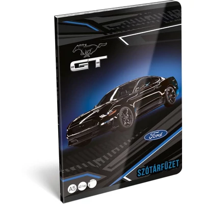 LC-24148715 Füzet tűzött A5 szótár Ford, Black