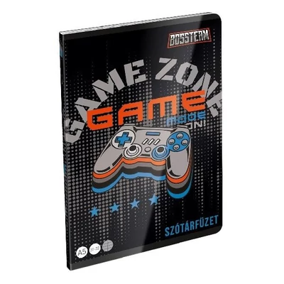 LC-24148802 Füzet tűzött A5 szótár Bossteam, Gamer Xcore