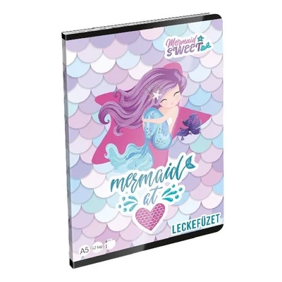 LC-24149301 Leckefüzet tűzött A5 Mermaid, Sweet