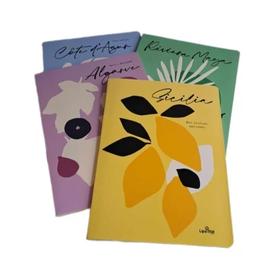 LC-3776 Füzet tűzött A4 kockás 40lapos MARMAR Summer stories