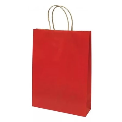LC-SLO71316 Dísztasak L nátron Piros 26*10*35cm
