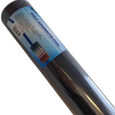 NBK2024 Öntapadós fólia NBK 15m*45cm 150mic Fekete
