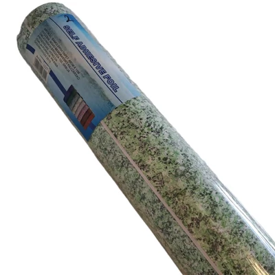 NBK5227 Öntapadós fólia NBK 15m*45cm 150mic Zöld gránit mintás