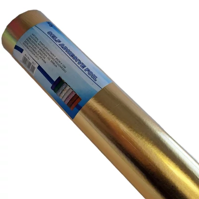 NBKH07 Öntapadós fólia NBK 15m*45cm 150mic Arany