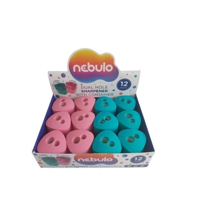 NEB-282523 Hegyező 2 lyukú tartályos Nebulo 2 féle