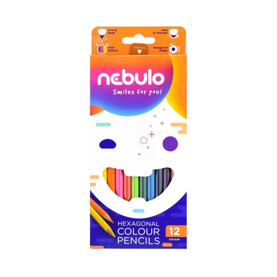 NEB-NSZC-H12 Színesceruza 12db-os Nebulo