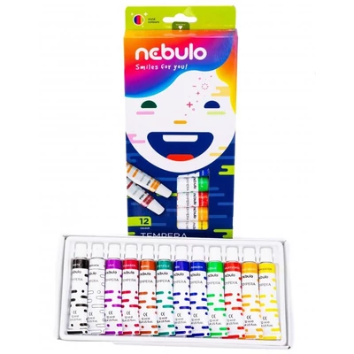 NEBULO-NTF-12-12 Tempera tubusos 12*12ml Nebulo