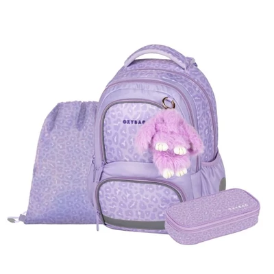 OXY-6-75326 Iskolatáska szett Oxy Next anatómiai Bunny nyuszis