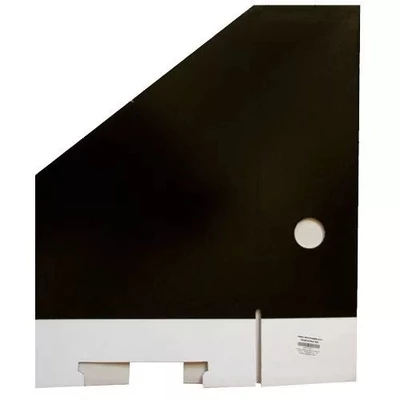 P2150-0011 Iratpapucs A/4 8cm-es gerinccel fekete