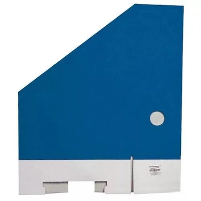 P2150-0012 Iratpapucs A/4 8cm-es gerinccel kék