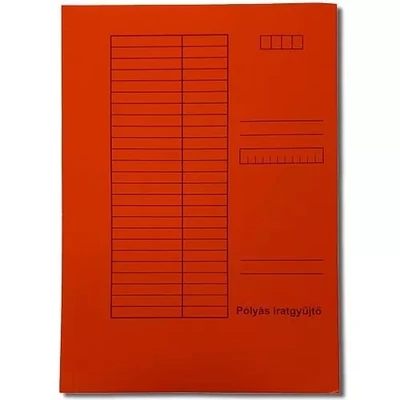P2210-0224 Pólyás iratgyűjtő A/4 piros