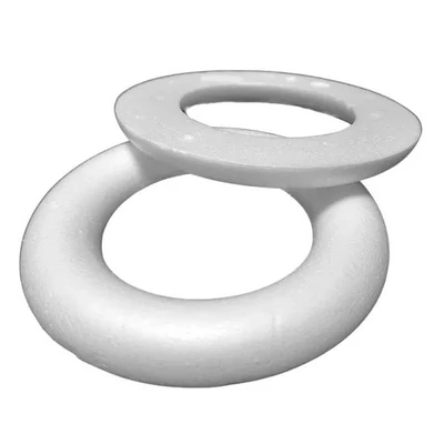 P2668 Polisztirol félkoszorú 22cm